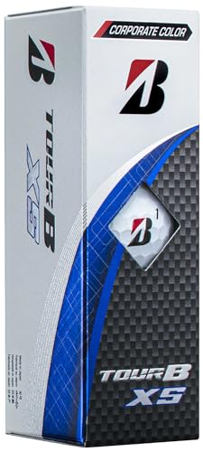 BRIDGESTONE(ブリヂストン)ゴルフボール TOUR B XS 2024年モデル 12球入 コーポレートカラー S4CXJ 最後 画像