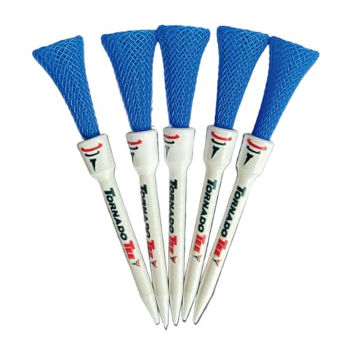 TORNADO TEE 正規品 トルネード ティー ゴルフティー 「 5本入 」 BLUE(3.25インチ) 画像1