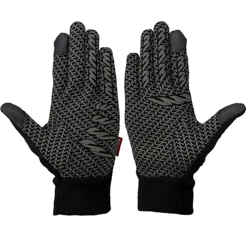 MIZUNO(ミズノ) ゴルフグローブ サーマグリップ 2024年モデル メンズ 両手用 ブラック S(21-22cm) 5MJMB452 最後 画像