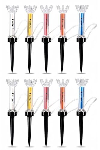 TSUCIA 10個入り ゴルフティー 90mm マグネットティー ゴルフロングティー ティー ゴルフ ホルダー ティー 紛失防止 ゴルフ用品 画像1