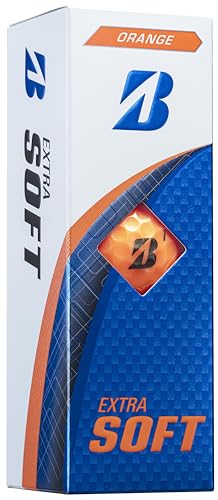 BRIDGESTONE(ブリヂストン)ゴルフボール EXTRA SOFT 2025年モデル 12球入 オレンジ X5OXJ 最後 画像