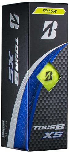 BRIDGESTONE(ブリヂストン)ゴルフボール TOUR B XS 2024年モデル 12球入 イエロー S4YXJ 最後 画像