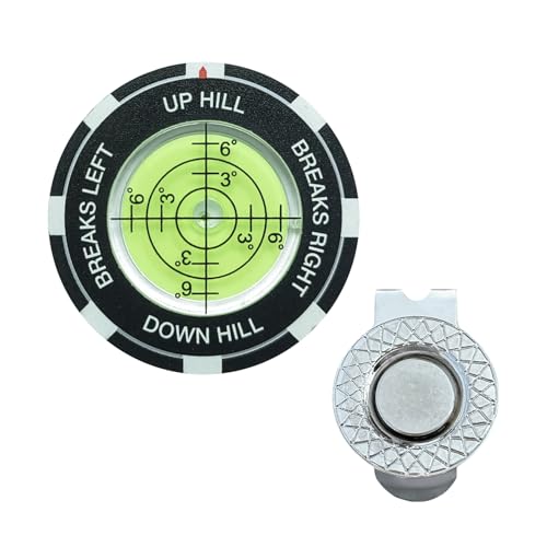 [Arena Leo] ゴルフ マーカー マグネット キャップクリップ付き 帽子用 グリーンマーカー (グリーン) 画像1