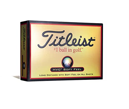 TITLEIST(タイトリスト) ゴルフボール HVC SOFT FEEL 2ピース 12個入り ホワイト 1HVSF-J 1枚目 画像
