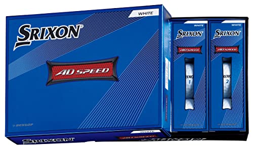 ダンロップ ゴルフボール SRIXON AD SPEED 2022年モデル 1ダース(12個入り) ホワイト 1枚目 画像