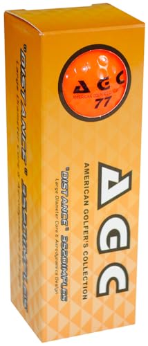 レザックス(LEZAX) AGC ゴルフボール 1ダース(12個入り) オレンジ AGBA-3790 中間 画像