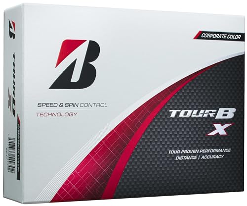 BRIDGESTONE(ブリヂストン)ゴルフボール TOUR B X 2024年モデル 12球入 コーポレートカラー B4CXJ 1枚目 画像