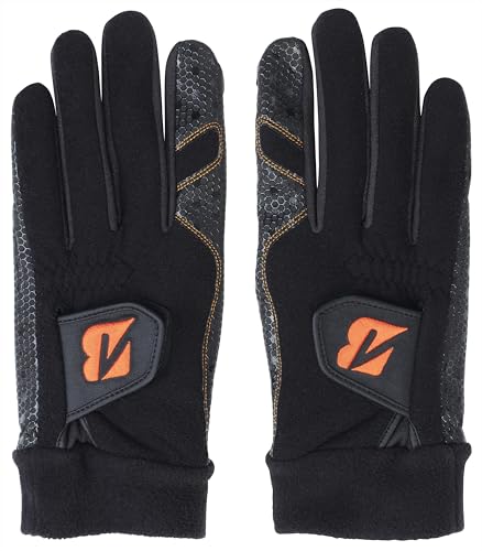 BRIDGESTONE(ブリヂストン) ゴルフグローブ ULTRA GRIP WARM 両手用 Mサイズ メンズ GL25W1BKM 最後 画像