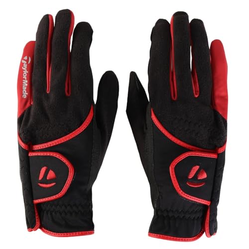 テーラーメイド(TAYLOR MADE) 23 ウォームフィット グローブ ブラック サイズM ゴルフ用グローブ 23FW TL172 画像1