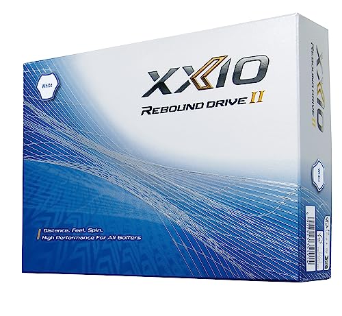 ダンロップゴルフボール XXIO REBOUND DRIVE2 2023年モデル 1ダース(12個入り) ホワイト 最後 画像