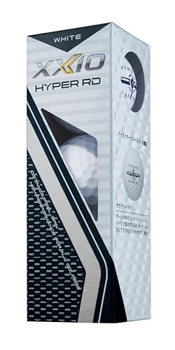 ダンロップ(DUNLOP) ゴルフボール ゼクシオ HYPER RD 2025年モデル 1ダース(12個入り) ホワイトの詳細・まとめ 画像