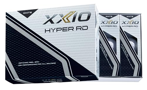 ダンロップ(DUNLOP) ゴルフボール ゼクシオ HYPER RD 2025年モデル 1ダース(12個入り) ホワイト 1
