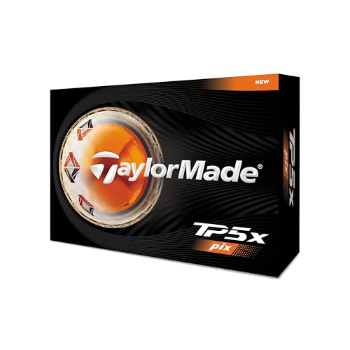テーラーメイド(TAYLOR MADE) TMJ26 TP5x pix JPN dz ティーピーファイブ エックス ピックス ゴルフボール 2026年モデル ホワイト 1