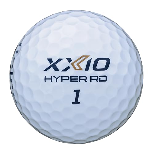 ダンロップ(DUNLOP) ゴルフボール ゼクシオ HYPER RD 2025年モデル 1ダース(12個入り) ホワイトの特徴・詳細 画像