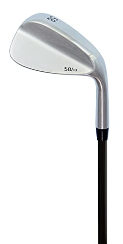 無刻印 ウェッジ ゴルフクラブ 新溝 ルール適合 Wedge カーボンシャフト 豊富なロフトバリエーション 12番手 (カーボン, 58)の外観・全体像 画像