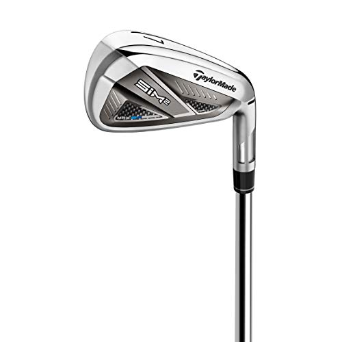TAYLORMADE(テーラーメイド)SIM2MAX(シムツーマックス)アイアン【カタログ純正シャフト装着モデル】カーボンシャフトメンズゴルフクラブ右ロフト角:度セット構成IR#6/IR#7/IR#8/IR#9/IR#PWフレックス:Sの外観・全体像 画像