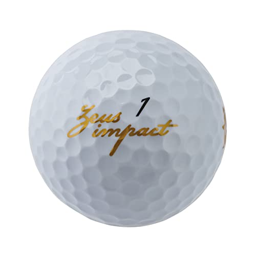 キャスコ(Kasco) ゴルフボール ゼウスインパクト3 ホワイトの特徴・詳細 画像