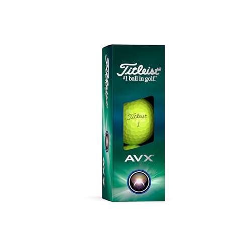TITLEIST(タイトリスト) ゴルフボール 24 AVX YELLOW DZ ユニセックス イエローの詳細・まとめ 画像