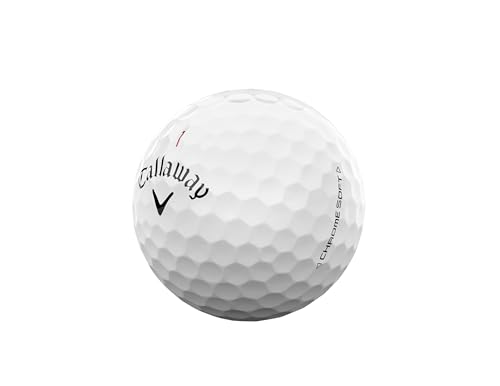 キャロウェイ(Callaway) ゴルフボール CHROME SOFT 24 1ダース(12個入り) 3ピース構造 ホワイトの特徴・詳細 画像