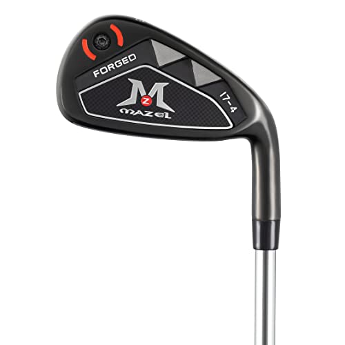 MAZEL (マゼル) FORGED ゴルフ クラブ アイアン スチールシャフト 9本セット または 1、2、3、4、5、6、7、8、9、PW、SW メンズ 右用 バッグなし・クラブのみ (9本セット(番手:3,4,5,6,7,8,9,PW,SW))の特徴・詳細 画像