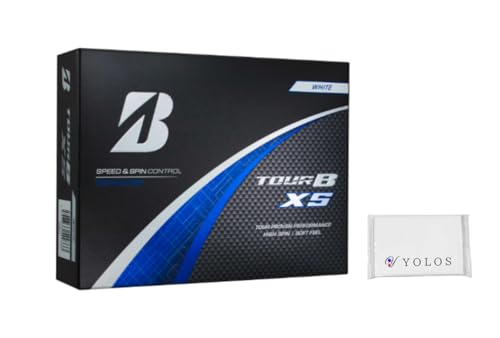 【 TOUR B X S ホワイト 1ダース(12球入) 】2024年モデル ゴルフボール 飛距離 スピン オリジナルティッシュ セット 1