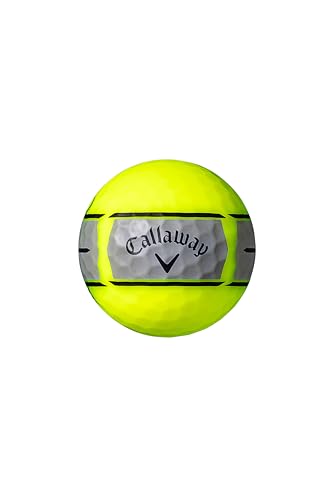 キャロウェイ(Callaway) ゴルフボール ERC CROSS TRACK 1ダース(12個入り) 2ピース構造 イエローマットの特徴・詳細 画像