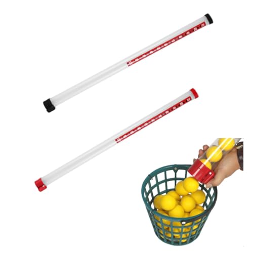 COCOALLETS ゴルフボールレトリーバー ゴルフボール 拾い ボールピッカー ゴルフ 回収 腰痛対策 レトリーバー 玉拾い ラウンド用 練習用品 (ブラック)の外観・全体像 画像