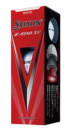 ダンロップゴルフボール SRIXON Z-STAR XV 2023年モデル 1ダース(12個入り) ホワイトの詳細・まとめ 画像