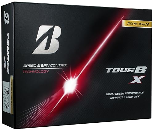 BRIDGESTONE(ブリヂストン)ゴルフボール TOUR B X 2026年モデル 12球入 パールホワイト B6GXJの外観・全体像 画像