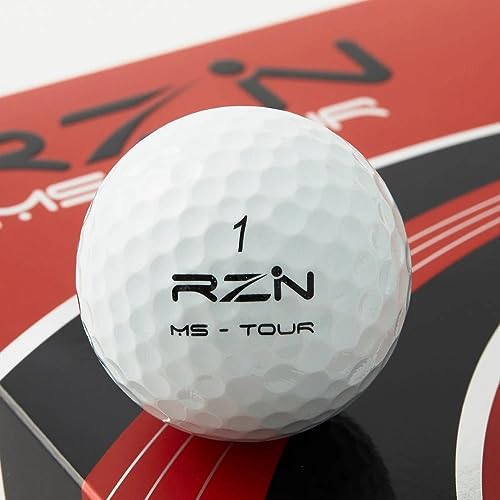 RZN Golf ゴルフボール 3ピース MS-TOUR 1ダース(12個入り) レジンゴルフの詳細・まとめ 画像