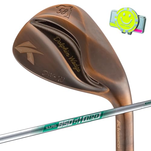 【Amazon.co.jp 限定】キャスコ(Kasco) ドルフィンウェッジ DW-123 Copper N.S.PRO950GH neo WEDGE 58 + マーカー付き 1