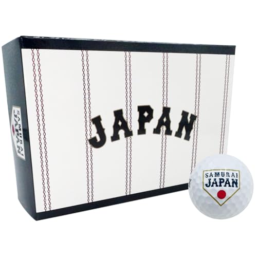 レザックス(LEZAX) 侍ジャパン ゴルフボール 6個入り ホワイト SJBA-6119 1