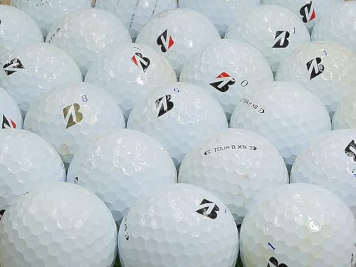 BRIDGESTONE GOLF TOUR B XS ホワイト系年代混合 Bランク ロストボール 20個セット 1
