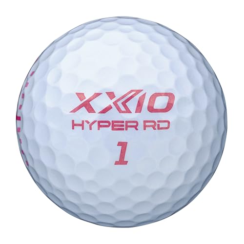 ダンロップ(DUNLOP) ゴルフボール ゼクシオ HYPER RD 2025年モデル 1ダース(12個入り) プレミアムピンクの特徴・詳細 画像