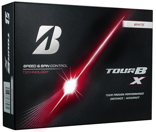 BRIDGESTONE(ブリヂストン)ゴルフボール TOUR B X 2026年モデル 12球入 ホワイト B6WXJ 1