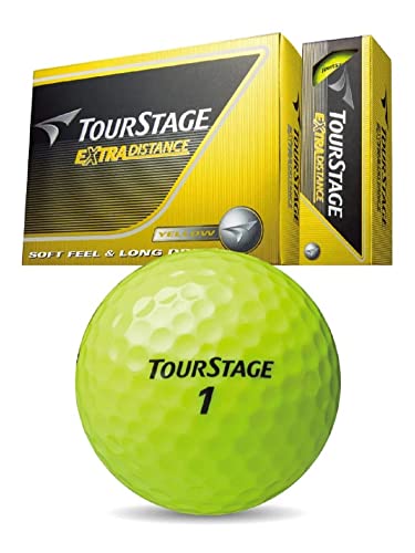 ブリヂストン ゴルフボール ツアーステージ エクストラディスタンス イエロー2ダースセット(24球入)の詳細・まとめ 画像