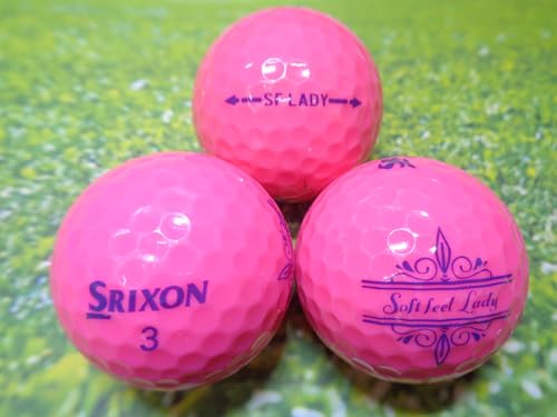 ゴルフ ボール ロストボール Aランク ～ Cランク SF Lady ソフト フィール レディ 年代混合 30球 【中古】 (ピンク) 1