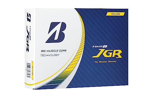 BRIDGESTONE(ブリヂストン)ゴルフボール TOUR B JGR 2023年モデル 12球入 イエロー J3YXの外観・全体像 画像