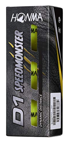 ホンマ ゴルフ ボール D1 SPEED MONSTER スピードモンスター 1ダース 12球入り BT2003 本間 HONMA_イエロー_SPEEDMONSTERの詳細・まとめ 画像