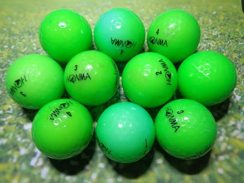ゴルフ ボール ロストボール Aランク ～ Cランク ホンマ D1 年代色々 30球 【中古】 (グリーン)の詳細・まとめ 画像