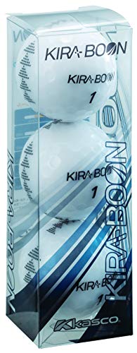 キャスコ(Kasco) ゴルフボール KIRABOON ゴルフボール 三角ターゲットマーク 1ダース 12個入り KIRABOON 三角 WH ホワイトの詳細・まとめ 画像