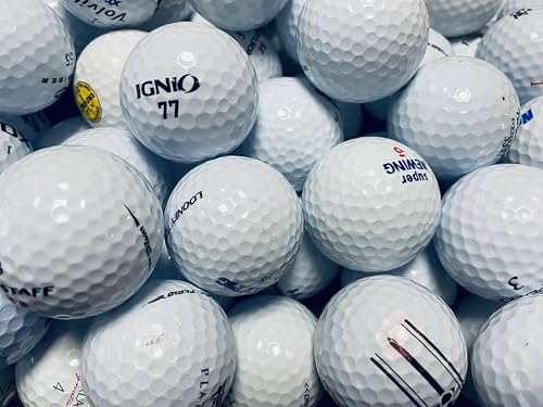 【Aランク特選】ロストボール Lost Ball ホワイト 白 ブランド混合 30球 オリジナルセットの外観・全体像 画像