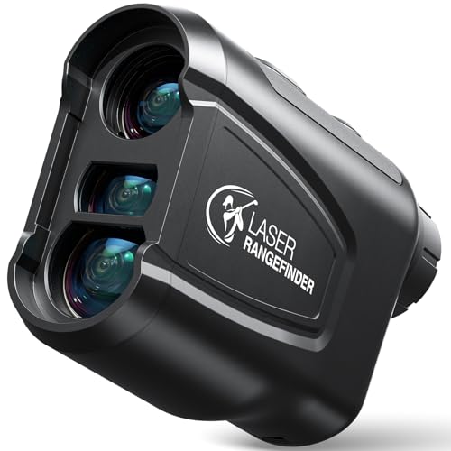 [国内販売限定]Tamterd（タムタード）ゴルフ 距離計 レーザー距離計 800m/875yd対応 最速0.05S測定 高透過レンズ 6倍望遠 距離測定器 ゴルフ 計測器 高低差補正機能 連続測定 垂直測定 水平測定 スピード測定 レーザー距離計 充電式 IP54 防塵防水 超軽量 ケース 狩猟/建築/スポーツ/フィールド探検/地理的な測定 プレゼント 父の日ギフト 1
