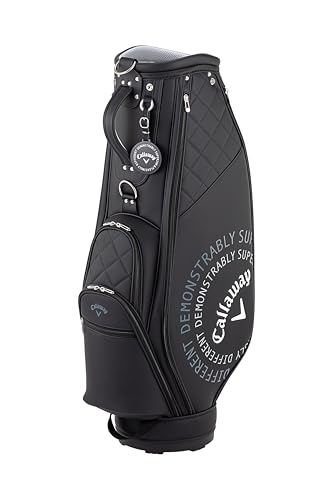 キャロウェイ(Callaway) キャディバッグ CRT UPTOWN WMS BLK 25 (カートタイプ 8.5型 46インチ対応 3.1kg 5分割) ブラック レディス 1