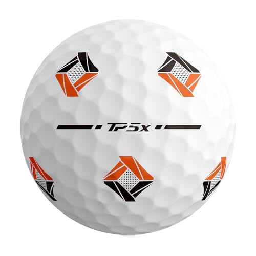 テーラーメイド(TAYLORMADE) ゴルフボール 24 TP5x pix スリーブ(3個入り)(ホワイト/FF/Men's)の特徴・詳細 画像