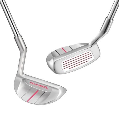 MAZEL (マゼル) ゴルフ ピッチングウェッジ ゴルフクラブ チッパー 37度 ショートゲーム向上 メンズ&レディース 右利き用 (シルバー)の外観・全体像 画像