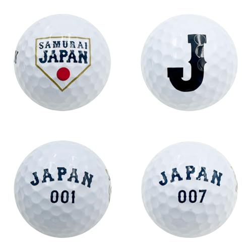 レザックス(LEZAX) 侍ジャパン ゴルフボール 6個入り ホワイト SJBA-6119の特徴・詳細 画像