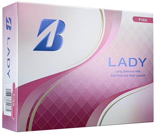 BRIDGESTONE(ブリヂストン)ゴルフボール LADY 2025年モデル 12球入 ピンク L5PXJの外観・全体像 画像