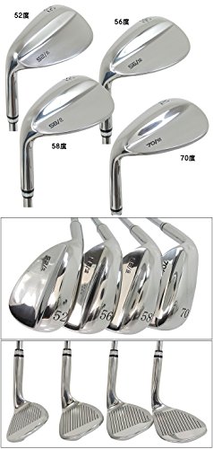 【ATLASオリジナル】レフティ 左用 ノーロゴ ウェッジ 70度 スチールシャフトの詳細・まとめ 画像