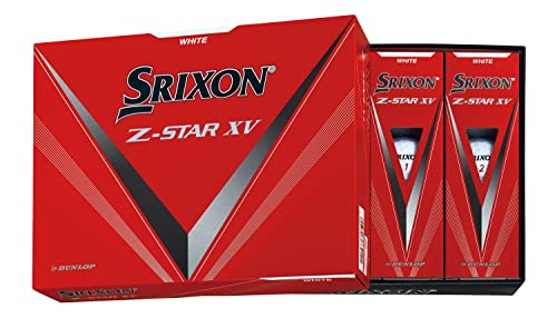 ダンロップゴルフボール SRIXON Z-STAR XV 2023年モデル 1ダース(12個入り) ホワイト 1